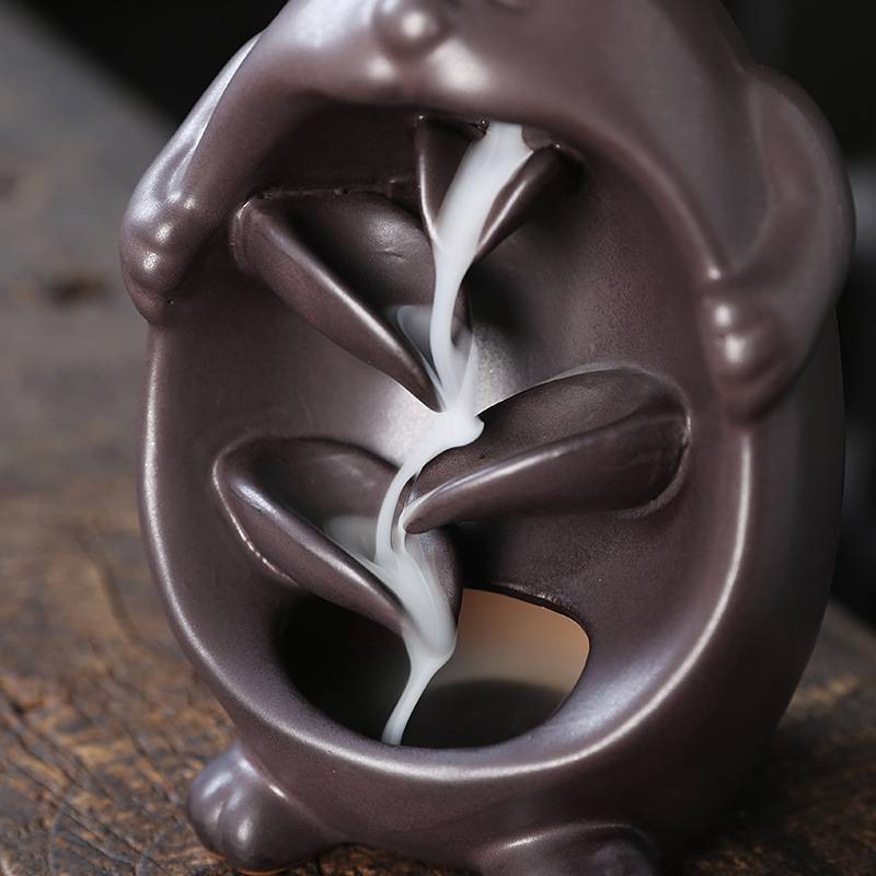 Rabbit Backflow Incense Burner