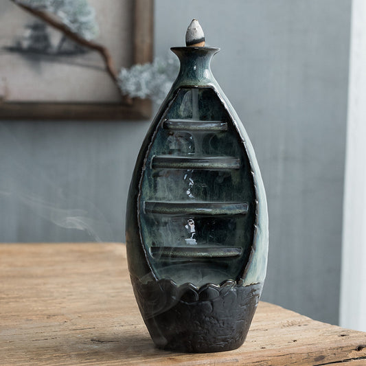 Bottle Backflow Incense Burner Smoke Waterfall