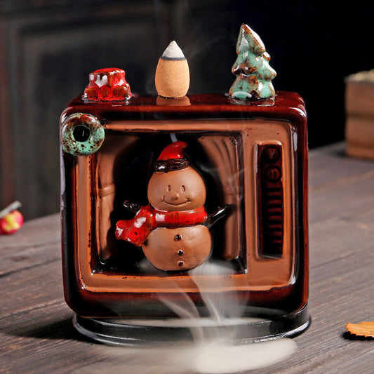 Christmas Window Incense Reverse Burner