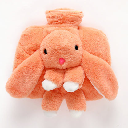 Cute Bunny Hot Water Bottle with Plush Cover