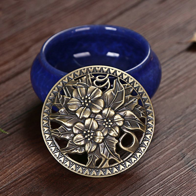 Exquisite Colorful Ice Cracked Ceramic Censer
