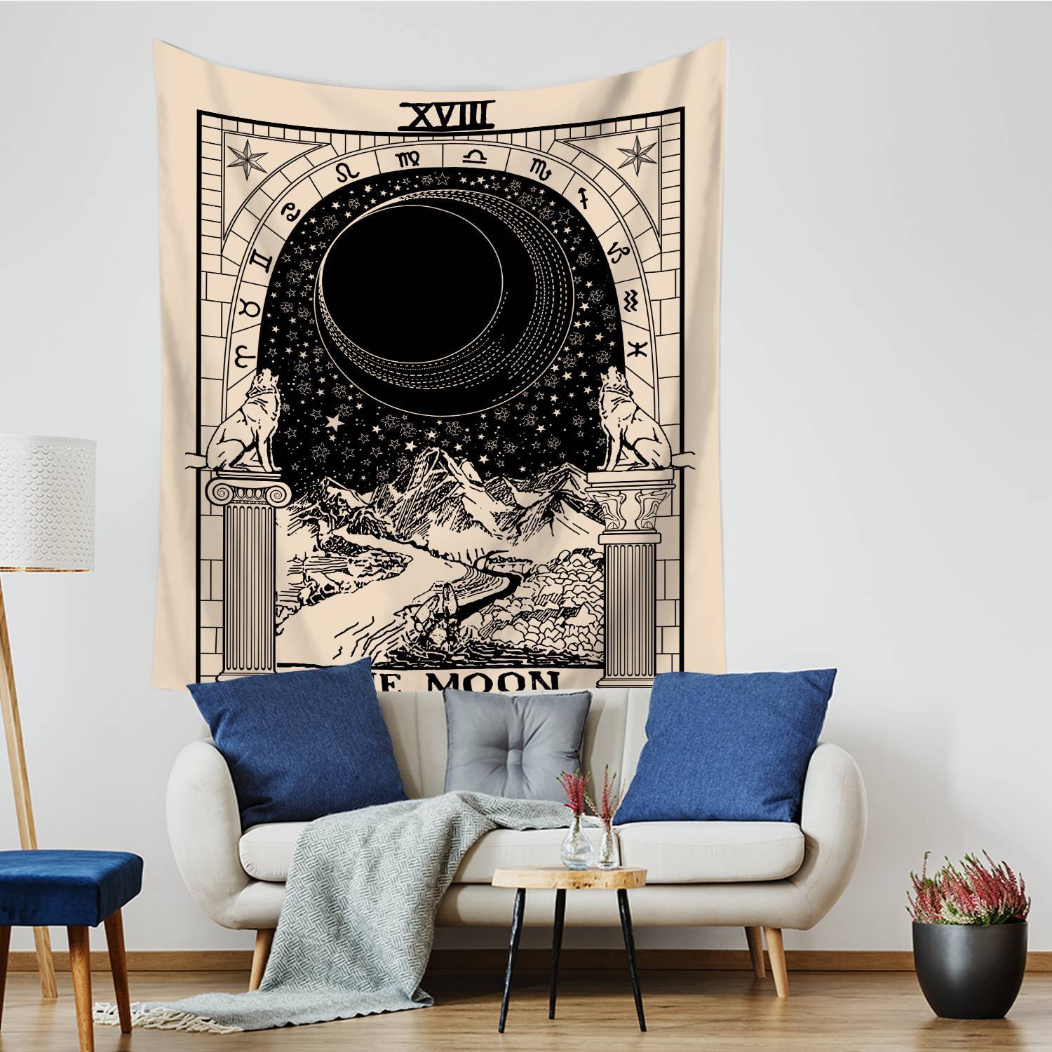 Moon discount tapestry tarot