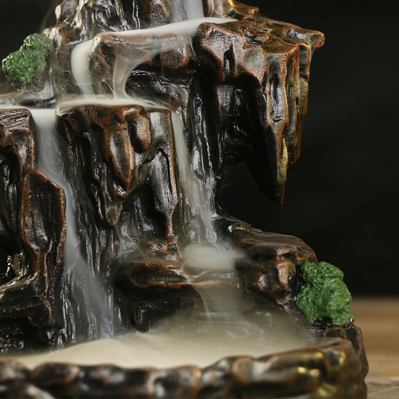 Aromatherapy Mountain Waterfall Incense Burner