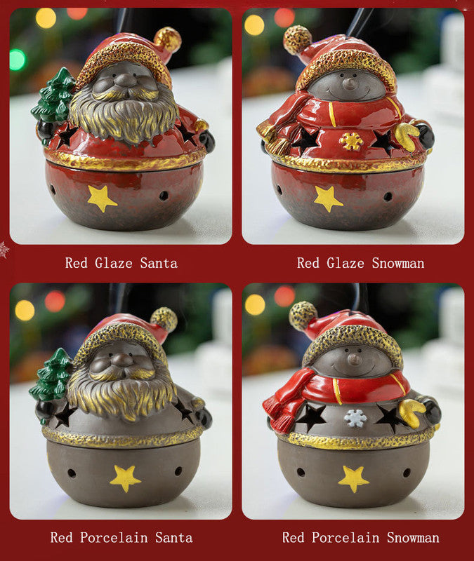 Christmas Bell Incense Coil Burner