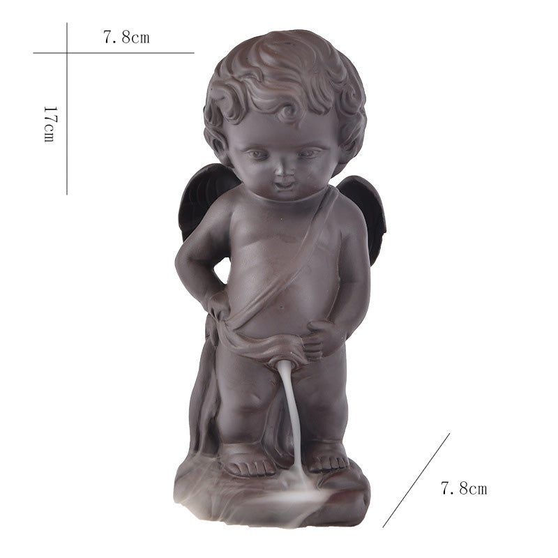 Peeing Angel Incense Backflow Burner