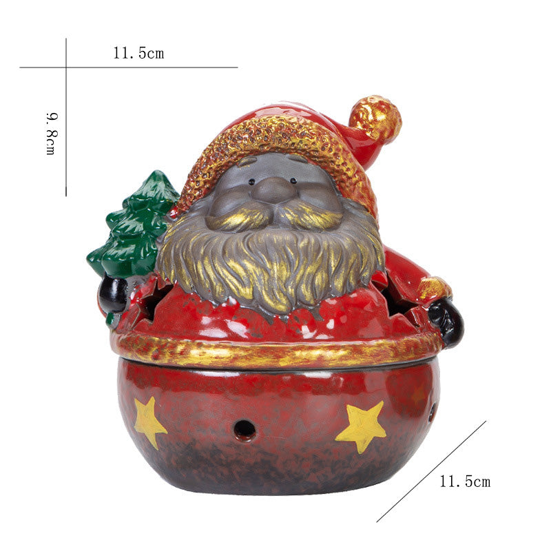 Christmas Bell Incense Coil Burner