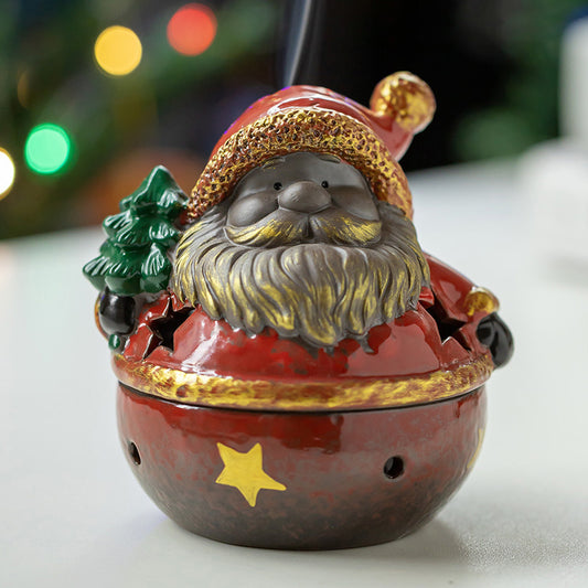 Christmas Bell Incense Coil Burner