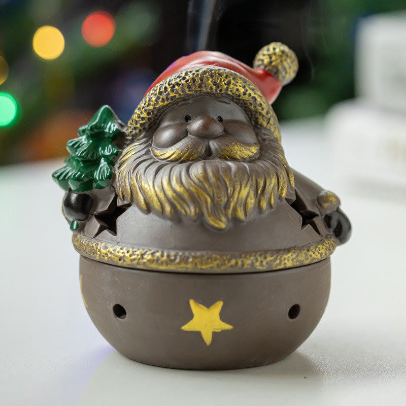 Christmas Bell Incense Coil Burner