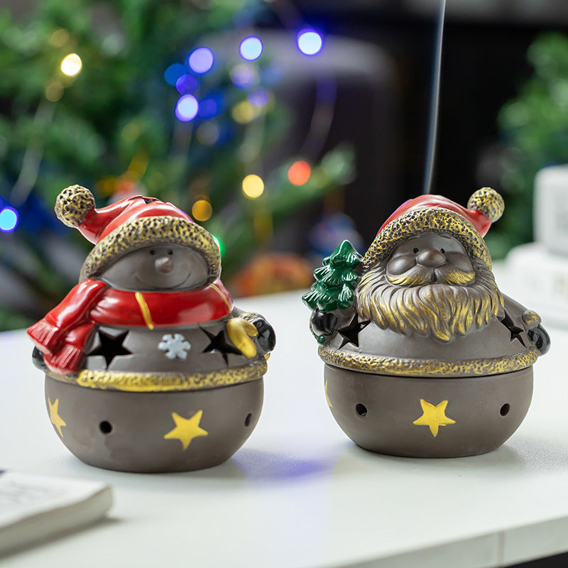 Christmas Bell Incense Coil Burner