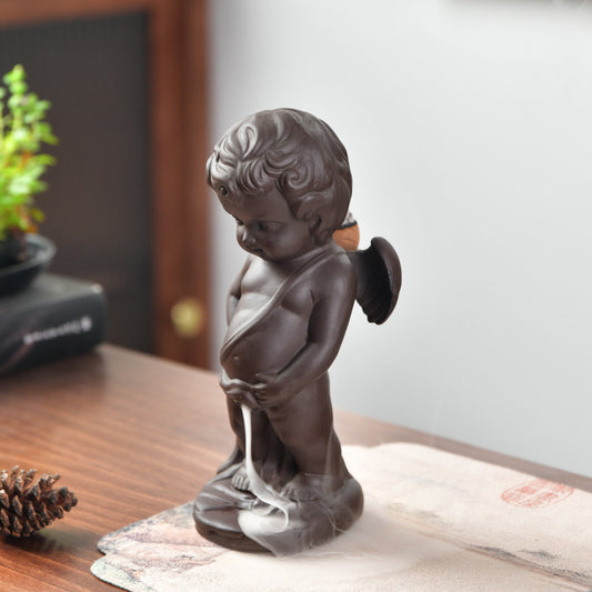 Peeing Angel Incense Backflow Burner