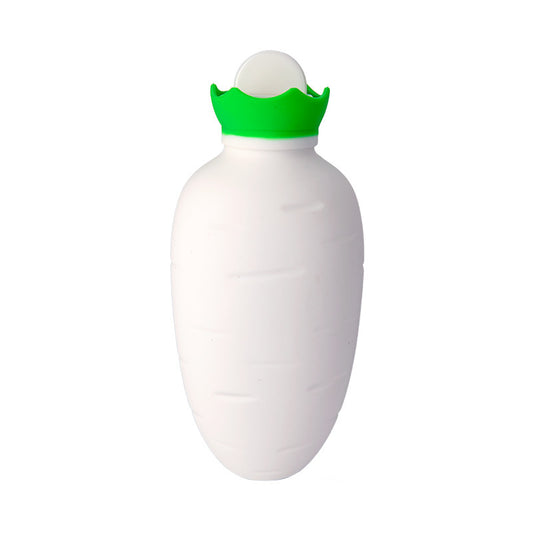 Carrot Shaped Silicone Mini Hot Water Bottle