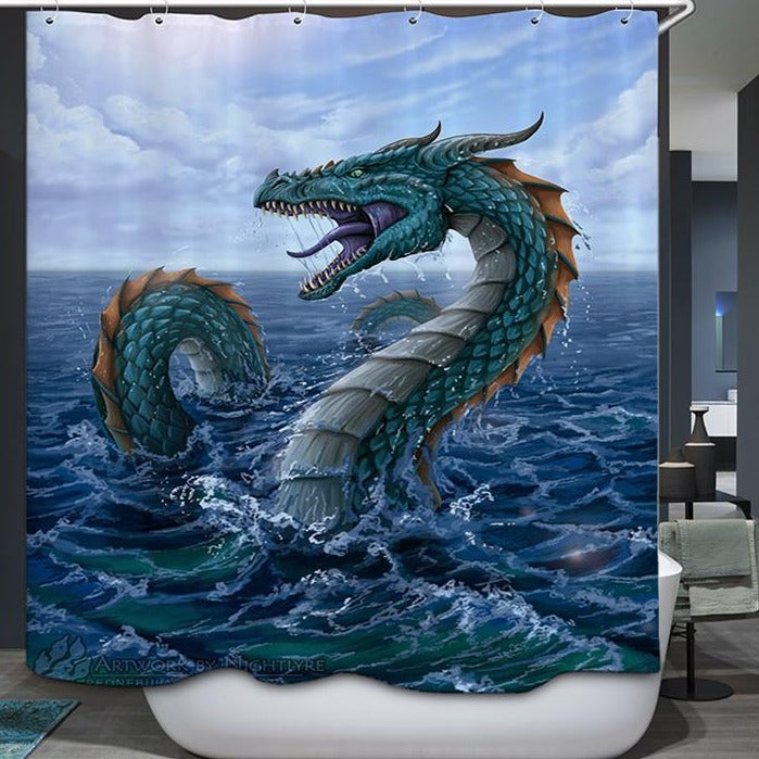 Dragon Shower Curtains