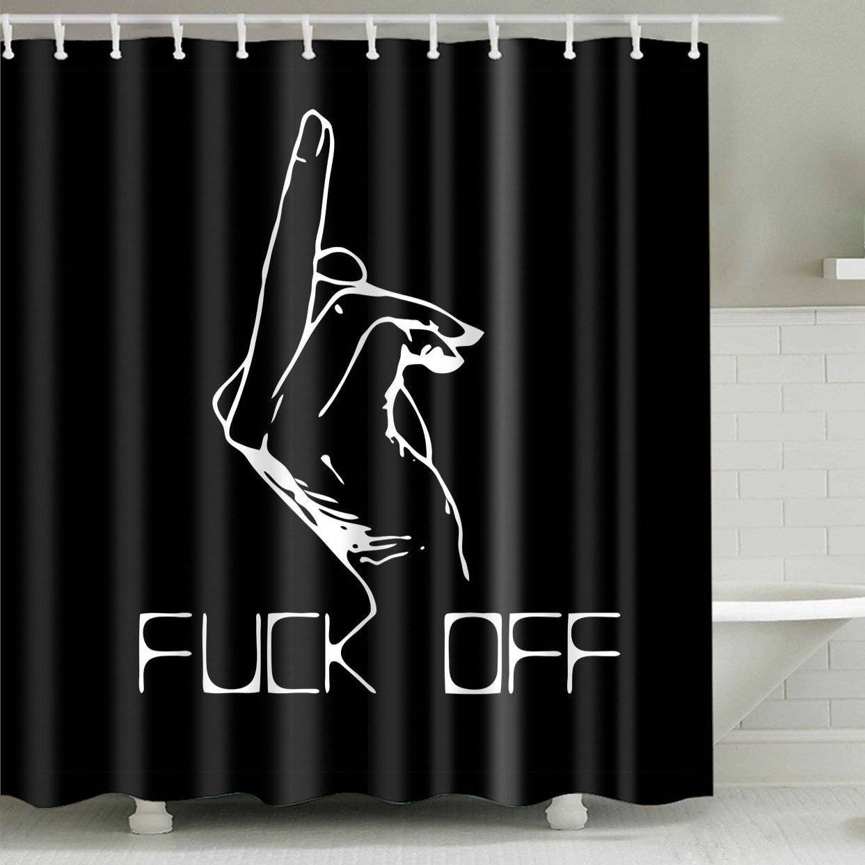 Rude Shower Curtains