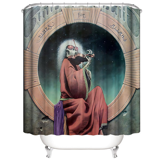 Grateful Dead Album Cover Blues for Allah Shower Curtain