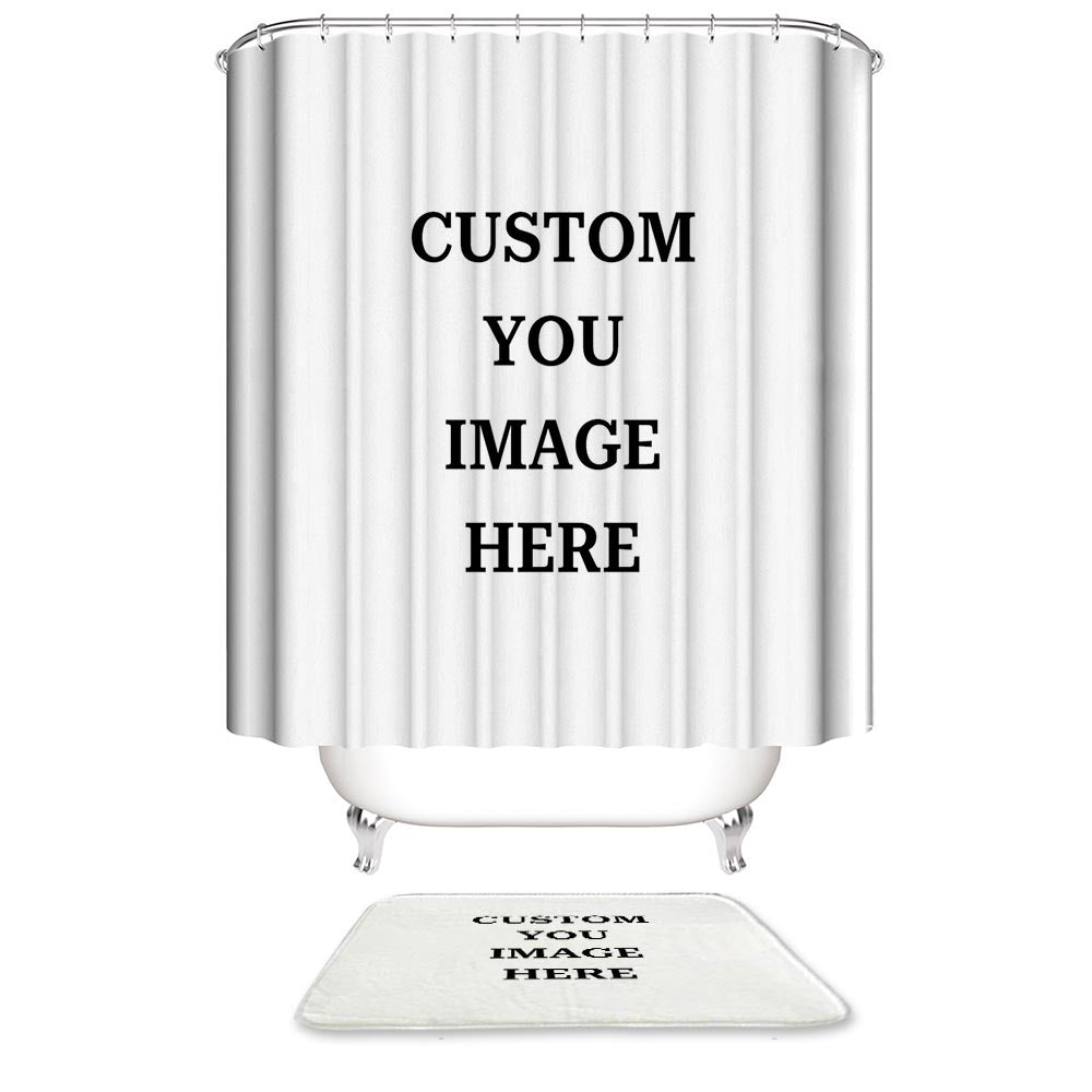 Make Your Own Custom Shower Curtain | Personalized Shower Curtain