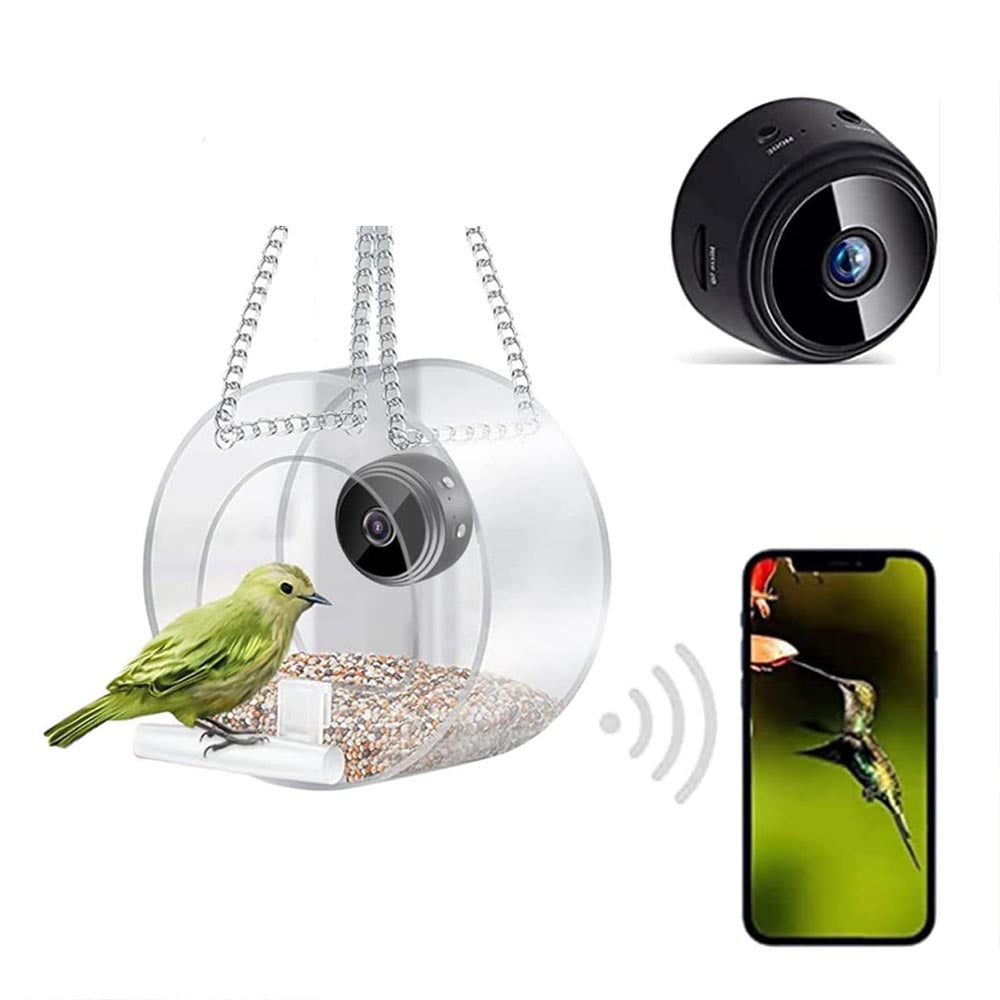 Smart Bird Feeder with Wireless WiFi Camera | Bird Feeder with Smart Camera