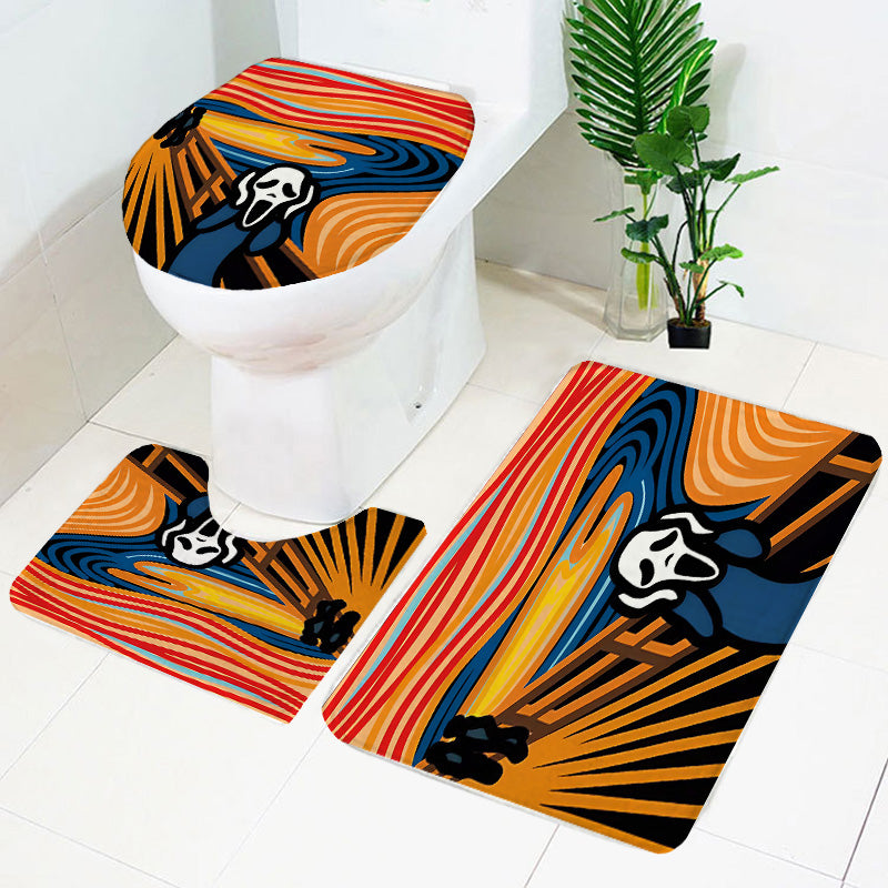 Edvard Munch Famous Painting The Scream Shower Curtain | Edvard Munch The Scream Bathroom Curtain