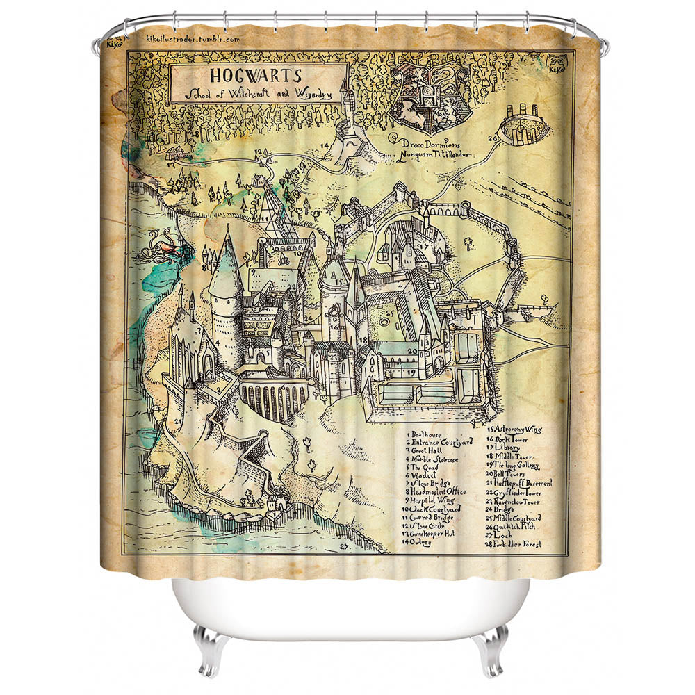 Hogwarts Map Official hogwarts-map-official