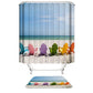 Summer Seaside Vacation Colorful Beach Charis Shower Curtain