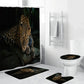 Wild Animal Close-up Leopard Shower Curtain