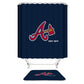 Atlanta Braves Shower Curtain, Baseball Team Braves Bathroom Decor | Braves Shower Curtain
