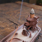 Chinese Dragon Backflow Incense Burner with Incense Stick Holder