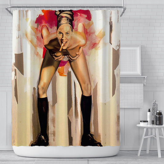 Sexy Naked Lady Shower Curtain | Lady Bathroom