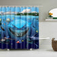 Cartoon Bad Sharks Finding Nemo Shower Curtain