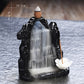 Black Porcelain Incense Waterfall Burner