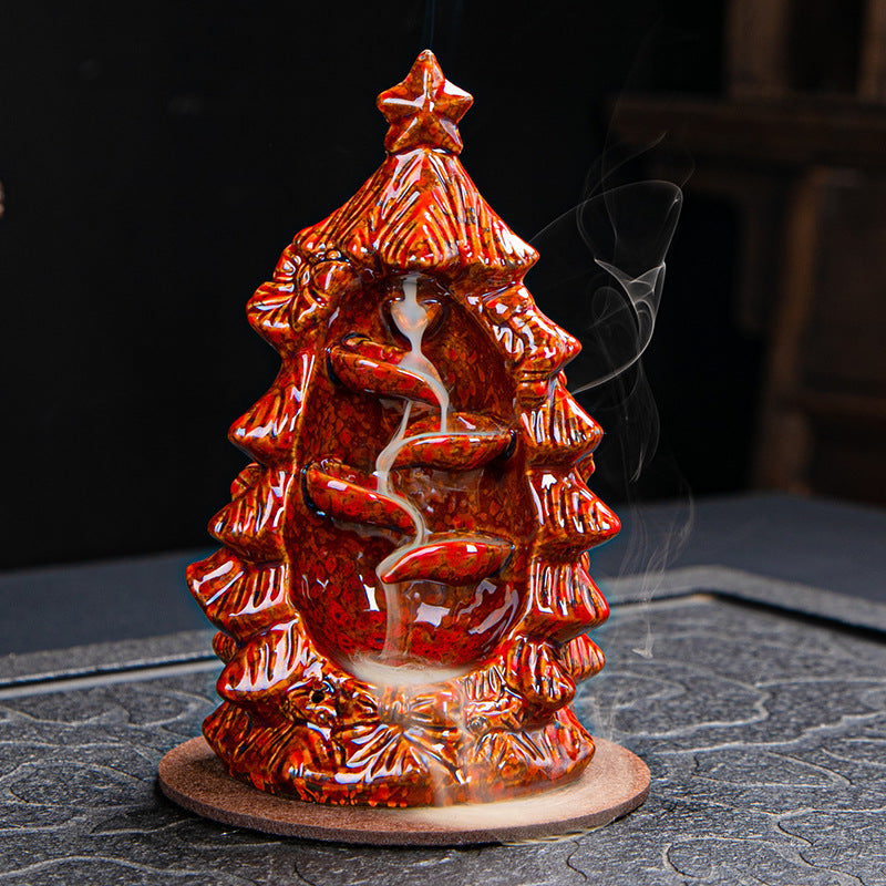 Christmas Tree Incense Backflow Burner