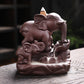 Backflow Incense Burner Elephant Mother and Child Elephant Perfect Mother Day Gift