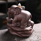 Backflow Incense Burner Elephant Mother and Child Elephant Perfect Mother Day Gift