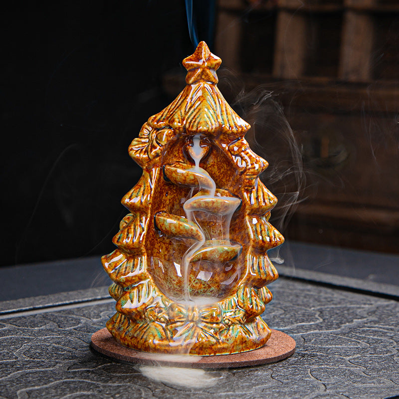 Christmas Tree Incense Backflow Burner