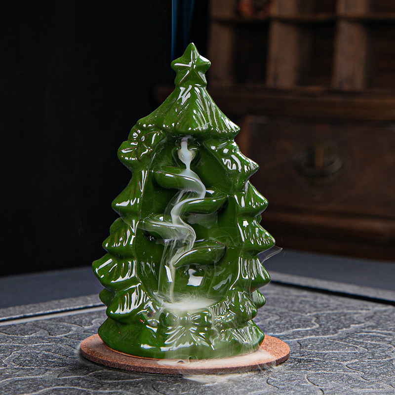 Christmas Tree Incense Backflow Burner