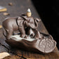 Elephant Incense Waterfall Censer with Stump Shaped Island