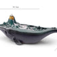 Mountain on Whale Reverse Backflow Incense Burner