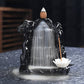 Black Porcelain Incense Waterfall Burner