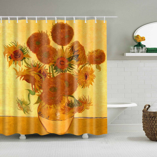 Van Gogh Sunflowers Shower Curtain