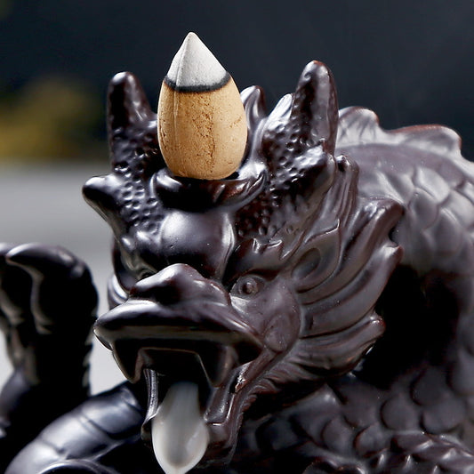 Dragon Ride on The Clouds Backflow Incense Burner