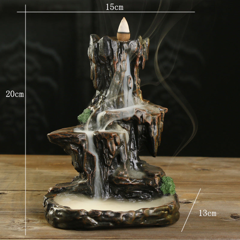 Aromatherapy Mountain Waterfall Incense Burner