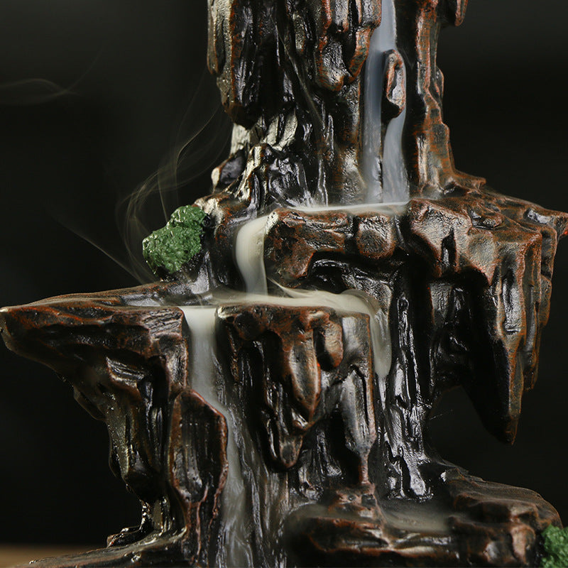 Aromatherapy Mountain Waterfall Incense Burner