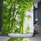 Bamboo Forest Real Bamboo Shower Curtain