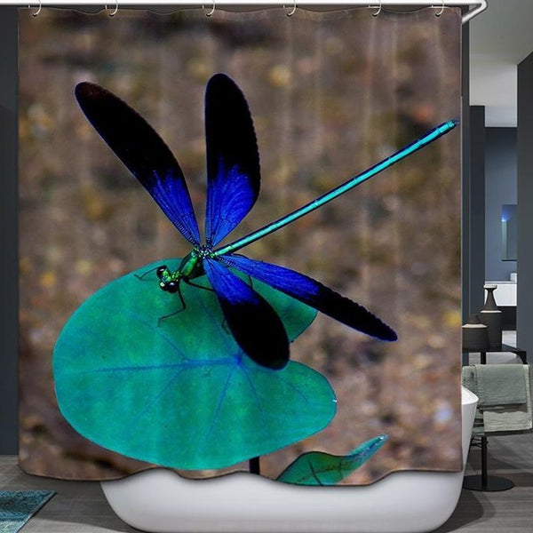 Dragonfly online shower curtain