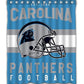 NFL Football Team Helmet Flag Charlotte Carolina Panthers Shower Curtain