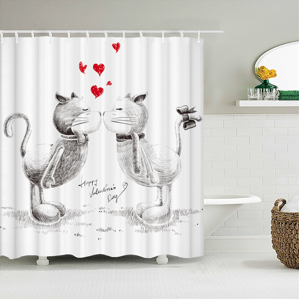 Valentine Shower Curtains