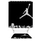 Flying Over The City Basketball Sport Air Jordan Shower Curtain