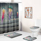Jellyfishes in The Air Shower Curtain | Shower Curtain Jellyfish