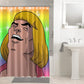 Cartoon Superhero Expression of Enjoyment He Man Shower Curtain