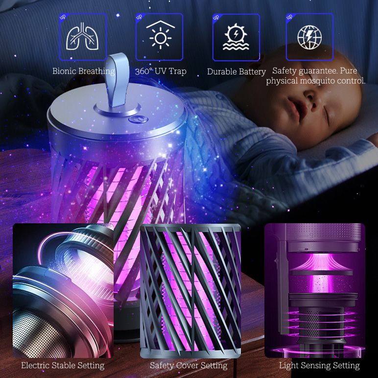 Night lamp best sale with mosquito killer