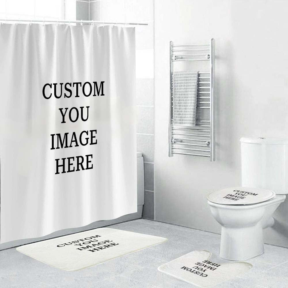 Make Your Own Custom Shower Curtain | Personalized Shower Curtain